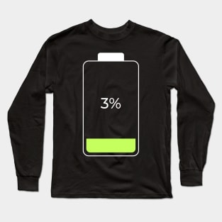 Low Battery Long Sleeve T-Shirt